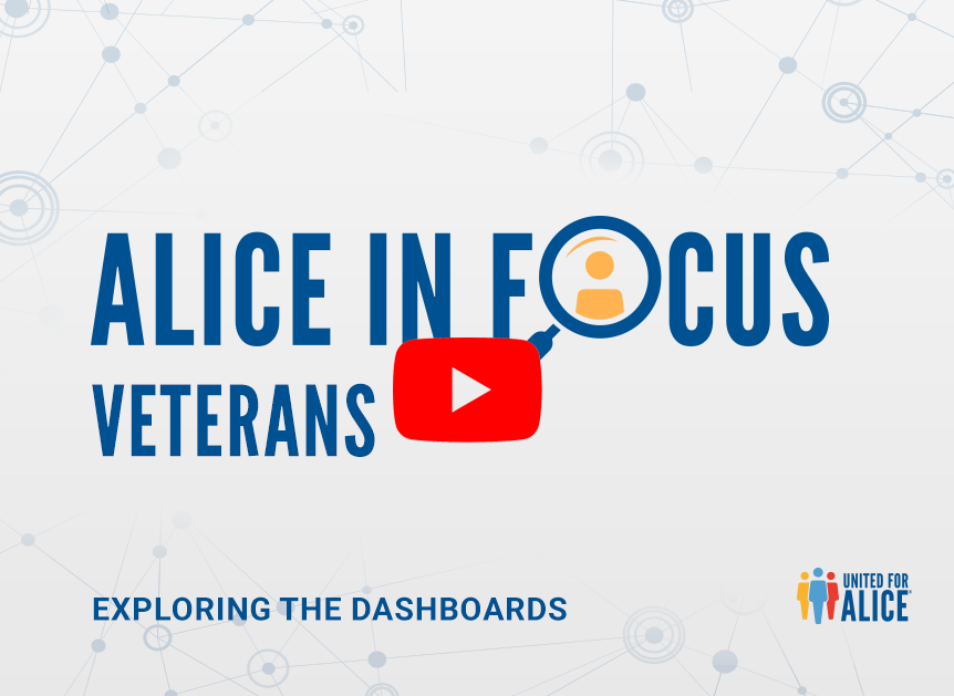 ALICE in Focus: Veterans - Exploring the Dashboards